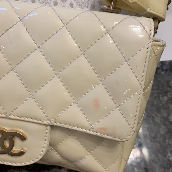 SOLD ❌Chanel twin bag mini square flap - Picture 5 of 12